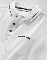 Mercedes-Benz AMG Polo Bianca Uomo